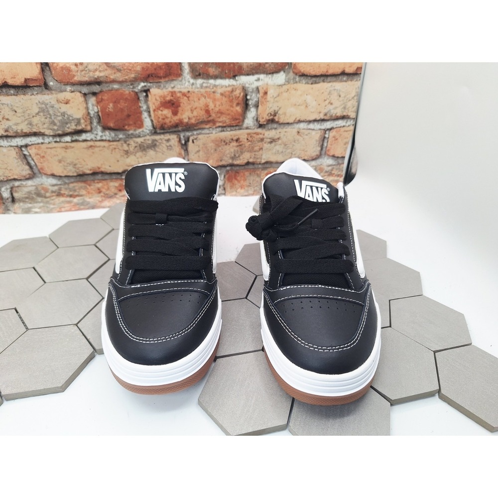 Vans Hylane Black White Gum Size 10 Men's Chunky Skate Sneaker Knu Skool Rare - Picture 6 of 12